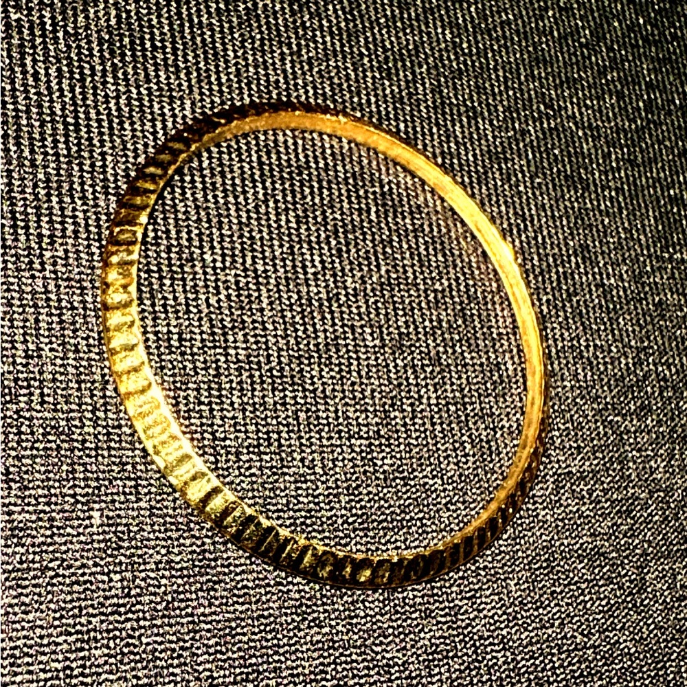 Rolex Date Just 18K Gold Fluted Bezel